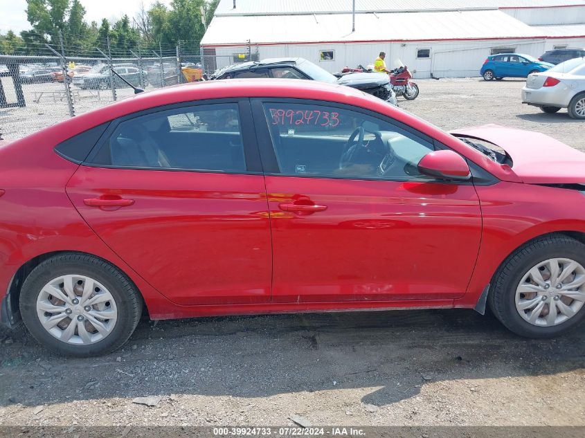 2020 Hyundai Accent Se VIN: 3KPC24A60LE120765 Lot: 39924733