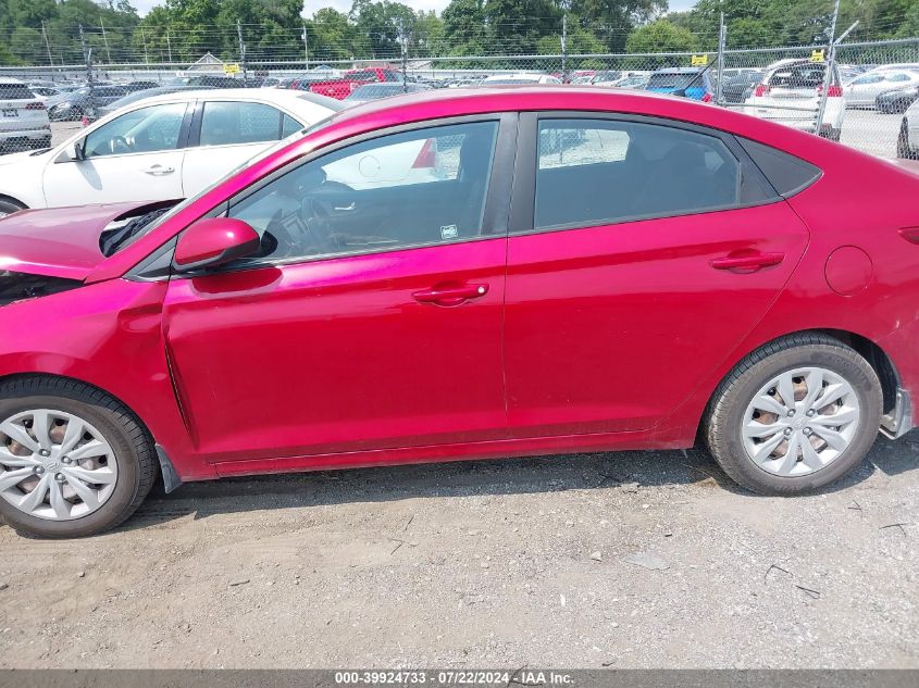 2020 Hyundai Accent Se VIN: 3KPC24A60LE120765 Lot: 39924733