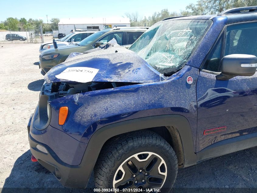 2016 Jeep Renegade Trailhawk VIN: ZACCJBCT1GPD28575 Lot: 39924750