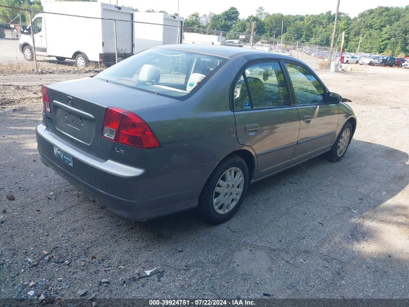 2HGES16575H530964 | 2005 HONDA CIVIC