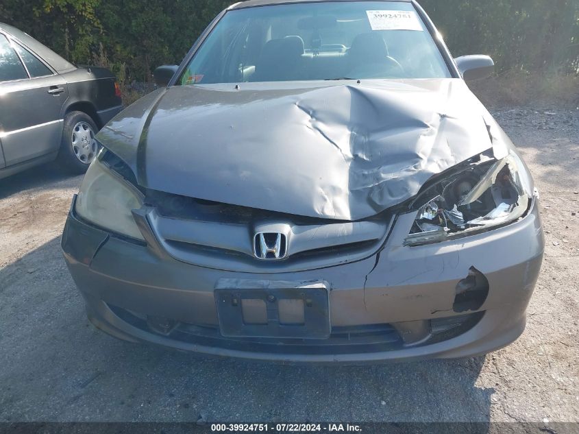 2HGES16575H530964 | 2005 HONDA CIVIC