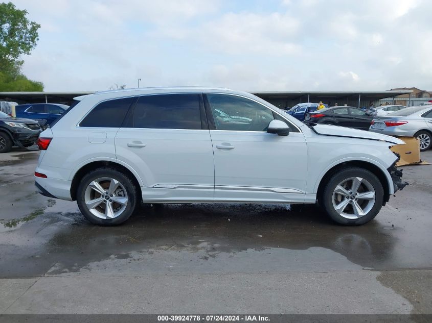 2022 Audi Q7 Premium 45 Tfsi Quattro Tiptronic VIN: WA1AJBF73ND015121 Lot: 39924778