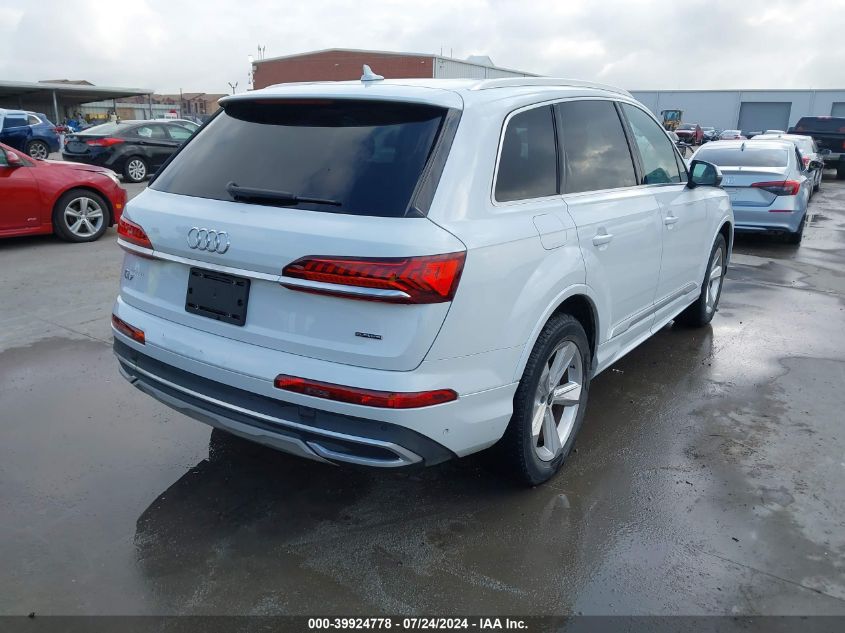 2022 Audi Q7 Premium 45 Tfsi Quattro Tiptronic VIN: WA1AJBF73ND015121 Lot: 39924778