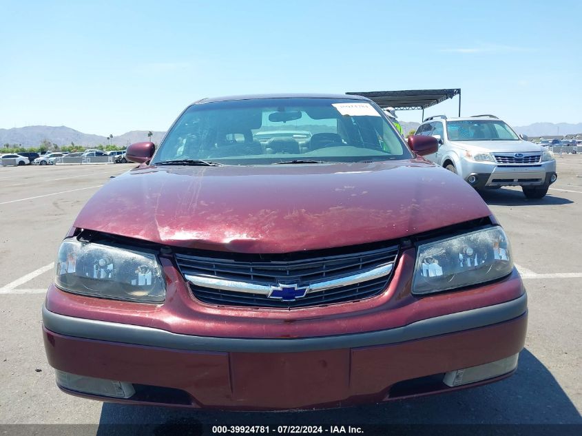 2000 Chevrolet Impala Ls VIN: 2G1WH55K7Y9116929 Lot: 39924781