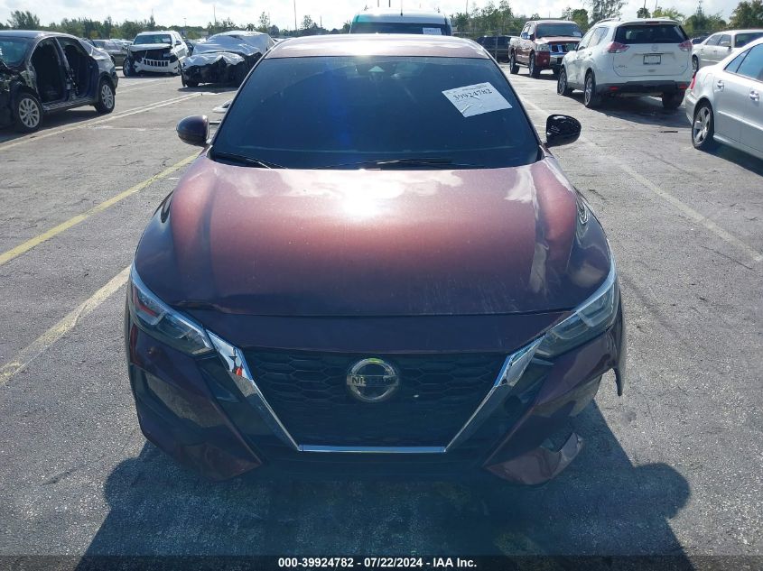 2021 Nissan Sentra Sv Xtronic Cvt VIN: 3N1AB8CV0MY238692 Lot: 39924782