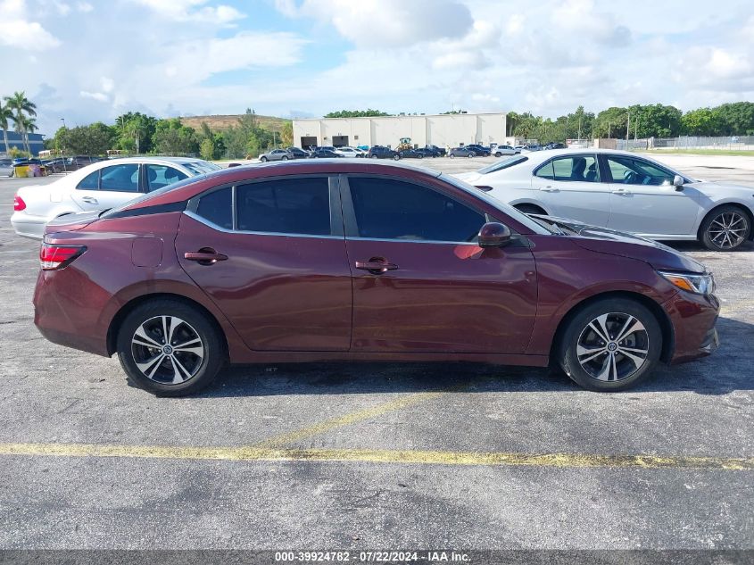2021 Nissan Sentra Sv Xtronic Cvt VIN: 3N1AB8CV0MY238692 Lot: 39924782