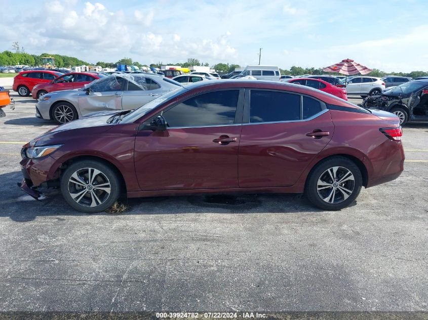 2021 Nissan Sentra Sv Xtronic Cvt VIN: 3N1AB8CV0MY238692 Lot: 39924782