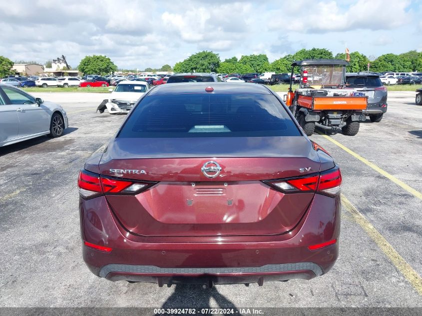 2021 Nissan Sentra Sv Xtronic Cvt VIN: 3N1AB8CV0MY238692 Lot: 39924782