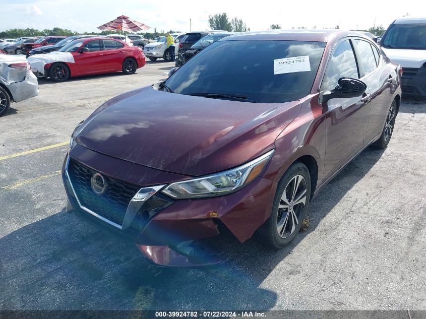 2021 Nissan Sentra Sv Xtronic Cvt VIN: 3N1AB8CV0MY238692 Lot: 39924782