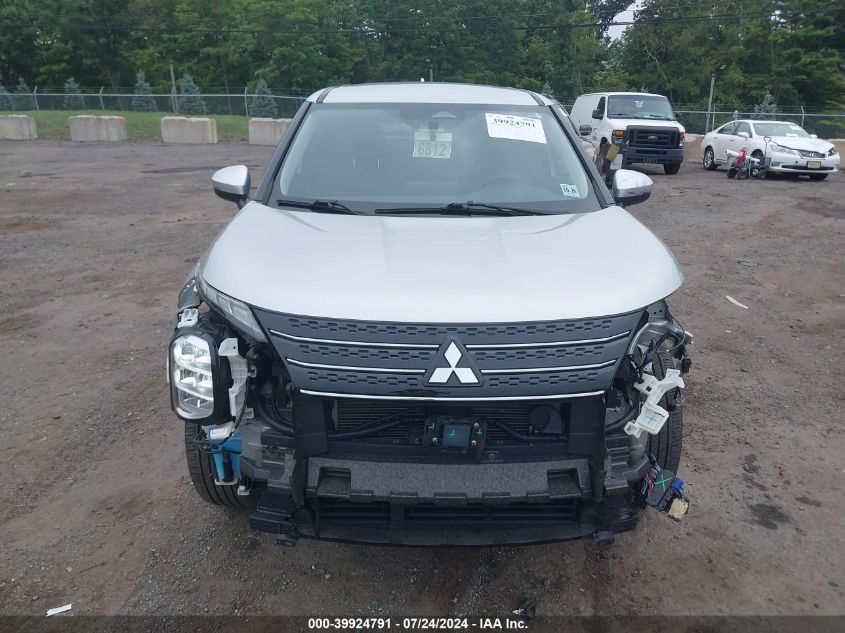 2022 Mitsubishi Outlander Es 2.5 S-Awc VIN: JA4J4TA8XNZ032367 Lot: 39924791