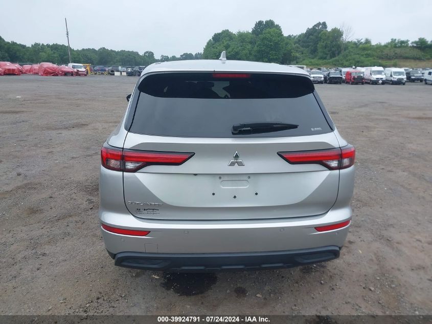 2022 Mitsubishi Outlander Es 2.5 S-Awc VIN: JA4J4TA8XNZ032367 Lot: 39924791