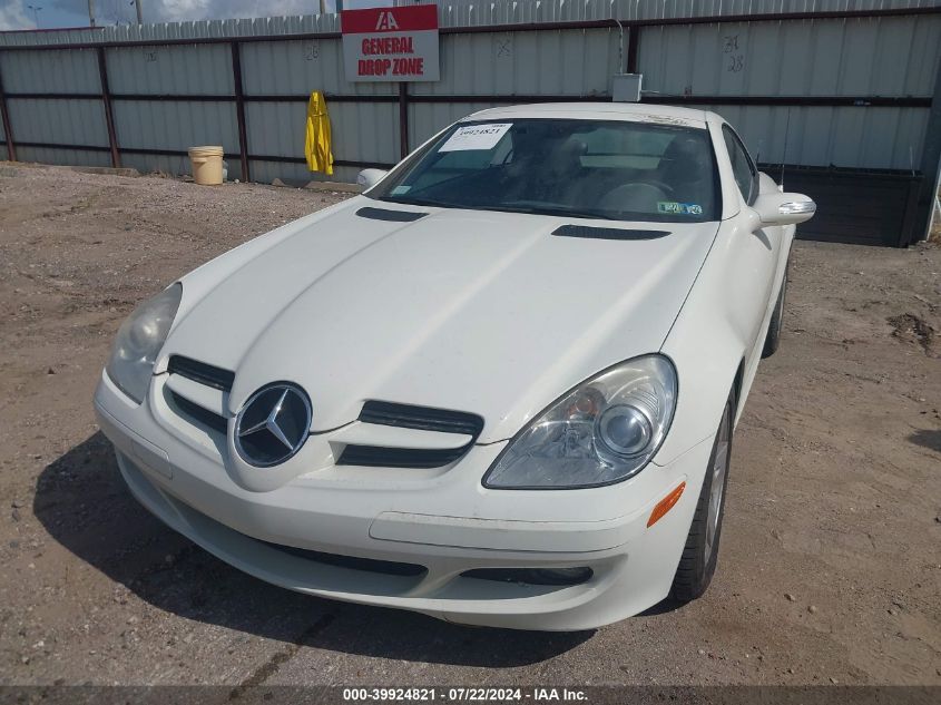 2008 Mercedes-Benz Slk 280 VIN: WDBWK54F38F187709 Lot: 39924821