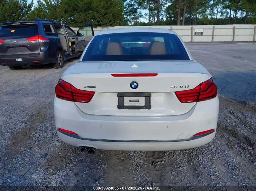 2018 BMW 430I VIN: WBA4Z3C5XJEC57753 Lot: 39924855