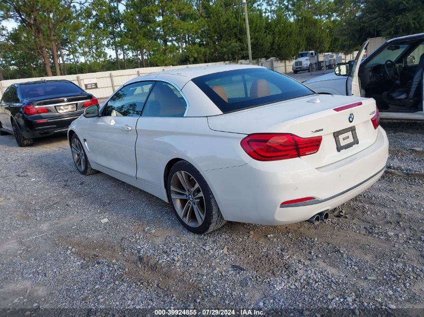 2018 BMW 430I VIN: WBA4Z3C5XJEC57753 Lot: 39924855