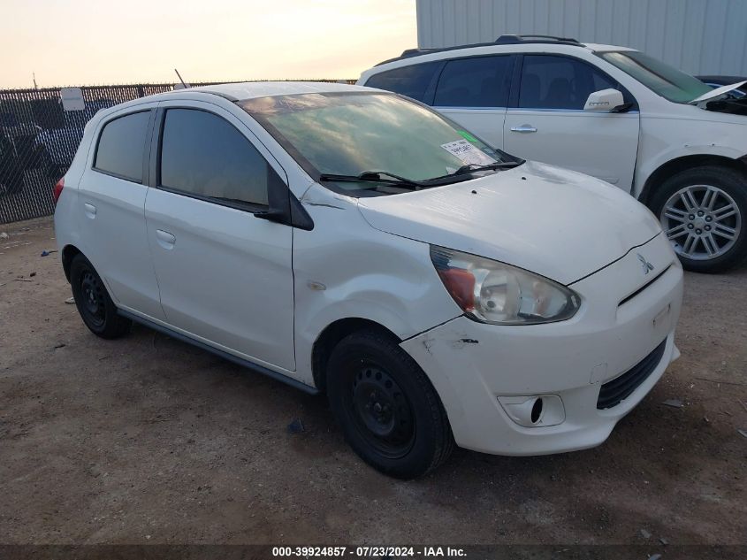 2015 Mitsubishi Mirage De VIN: ML32A3HJXFH053094 Lot: 39924857