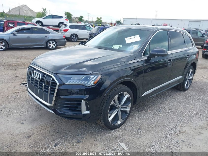 2021 Audi Q7 Premium Plus 55 Tfsi Quattro Tiptronic VIN: WA1LXAF79MD032702 Lot: 39924875