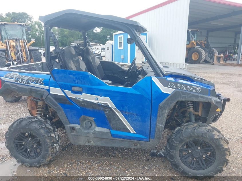 2018 Polaris General 1000 Eps VIN: 3NSRGE99XJH213965 Lot: 39924890