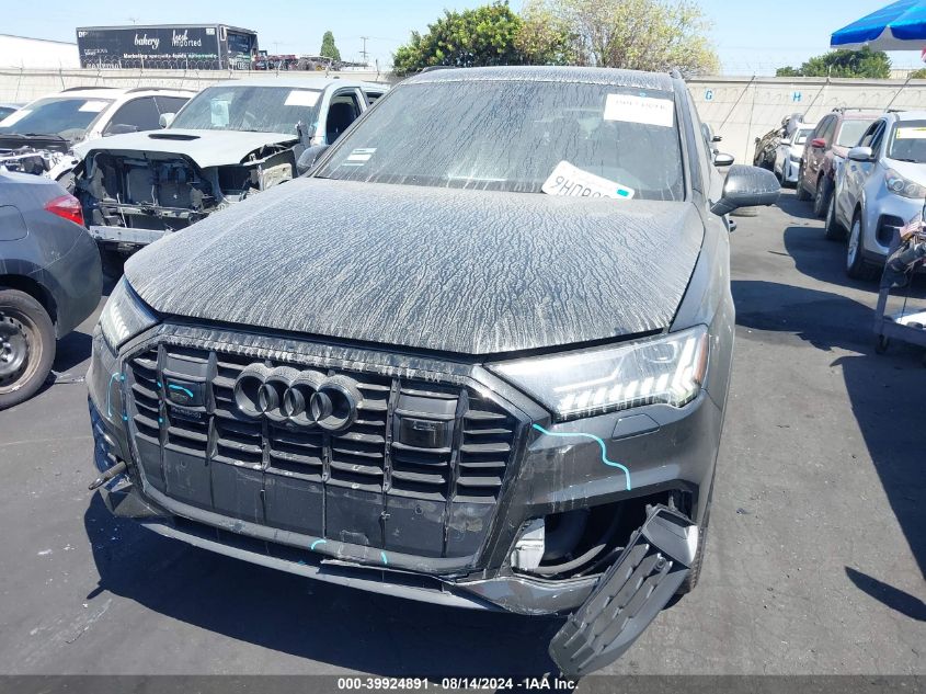 2023 Audi Q7 Premium Plus 45 Tfsi Quattro Tiptronic VIN: WA1LCBF71PD021036 Lot: 39924891