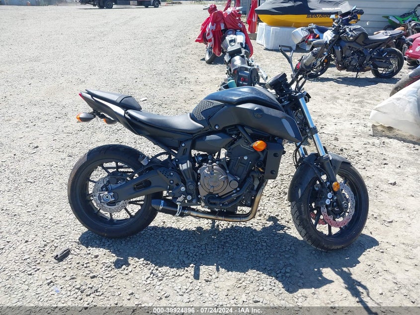 2019 YAMAHA MT07 VIN: JYARM27E3KA004626
