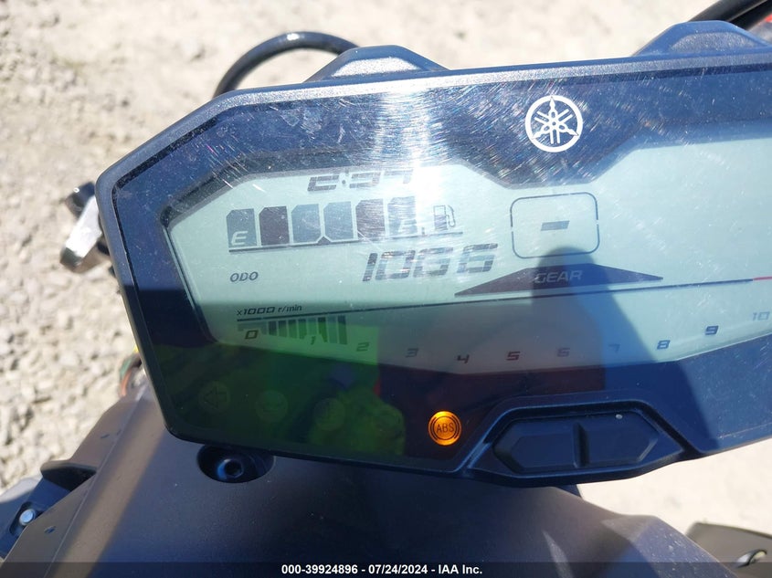 2019 YAMAHA MT07 VIN: JYARM27E3KA004626