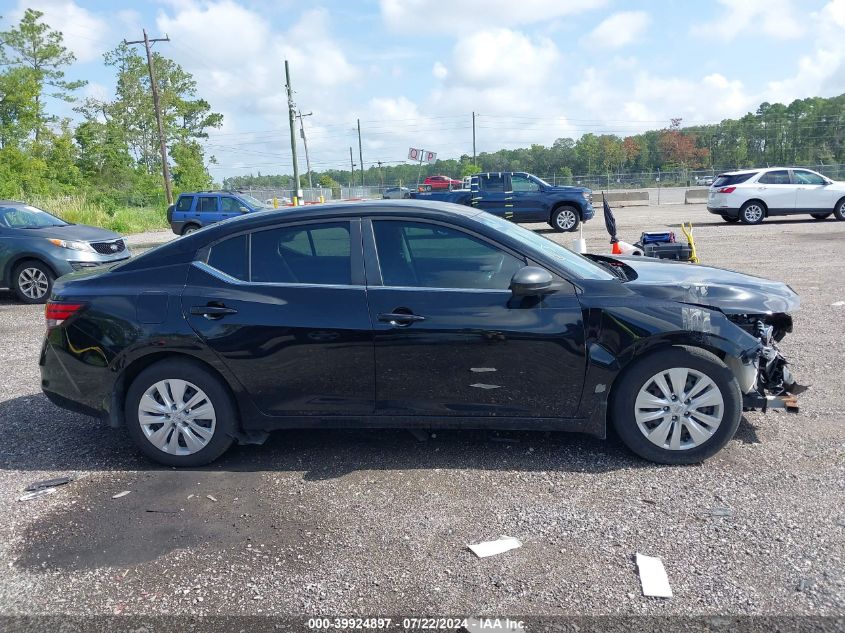 3N1AB8BV3LY215620 | 2020 NISSAN SENTRA