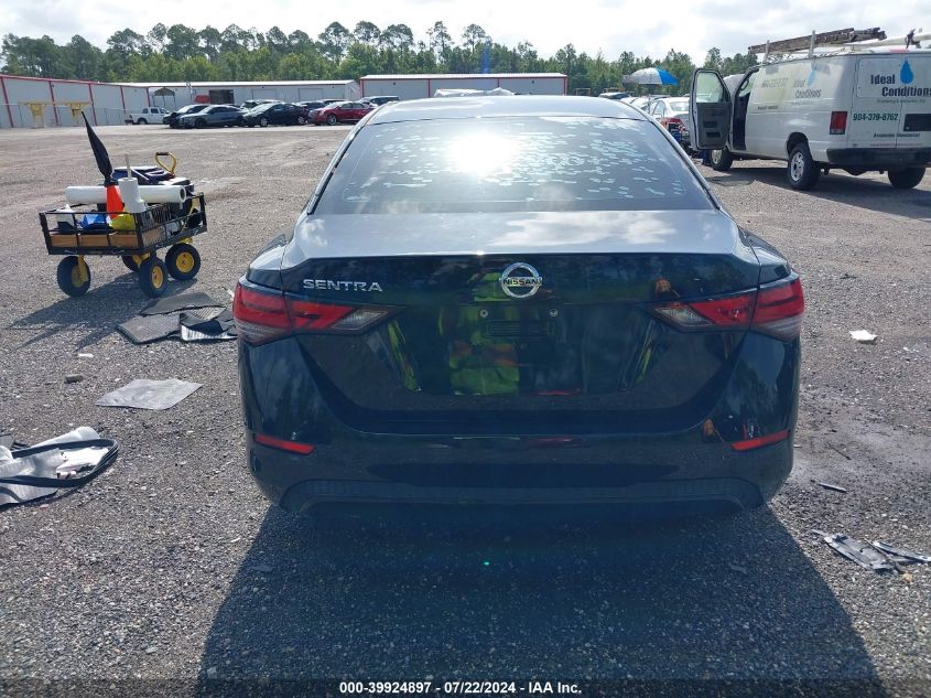 2020 Nissan Sentra S Xtronic Cvt VIN: 3N1AB8BV3LY215620 Lot: 39924897