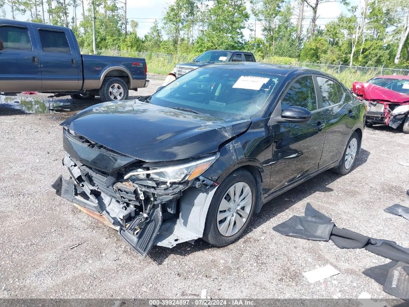 3N1AB8BV3LY215620 | 2020 NISSAN SENTRA