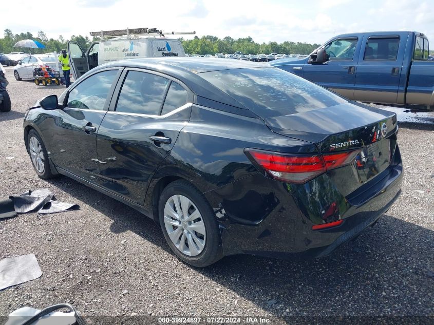 3N1AB8BV3LY215620 | 2020 NISSAN SENTRA