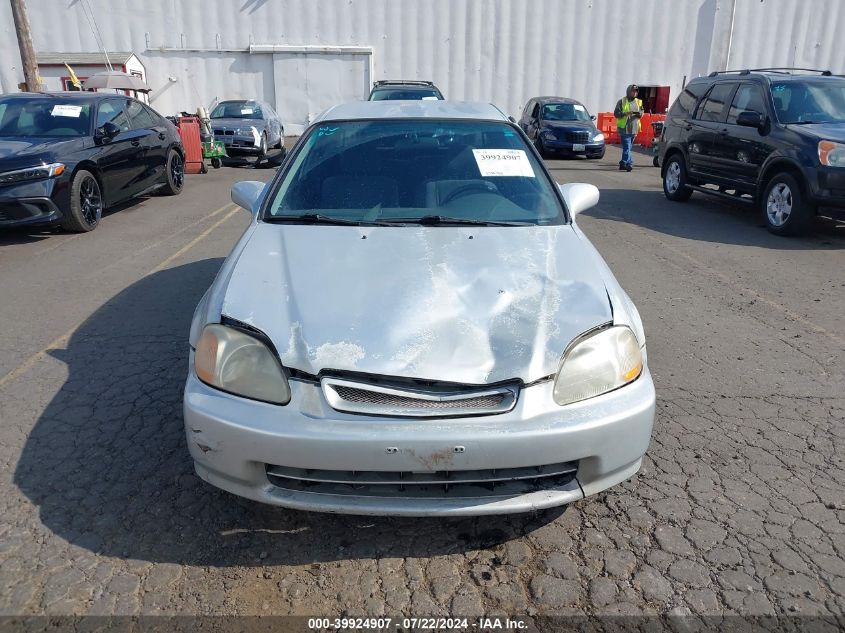 1998 Honda Civic Cx VIN: 2HGEJ6320WH107445 Lot: 39924907