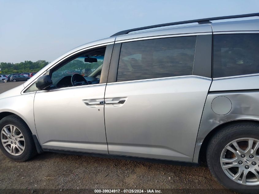 2011 Honda Odyssey Ex-L VIN: 5FNRL5H66BB004353 Lot: 39924917
