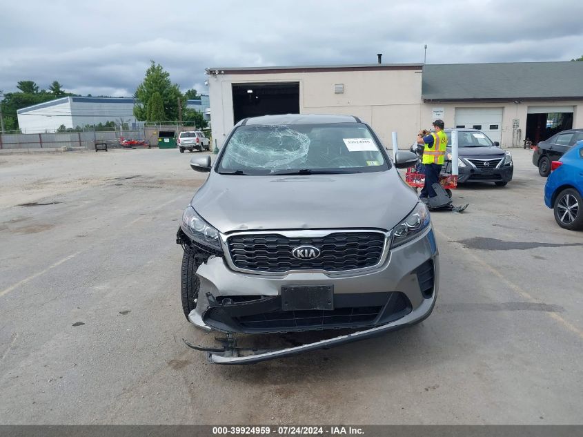 2019 KIA SORENTO 3.3L LX - 5XYPGDA52KG457482