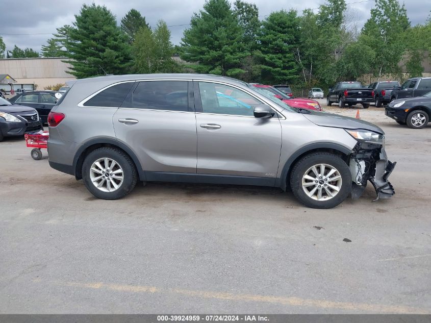 2019 KIA SORENTO 3.3L LX - 5XYPGDA52KG457482