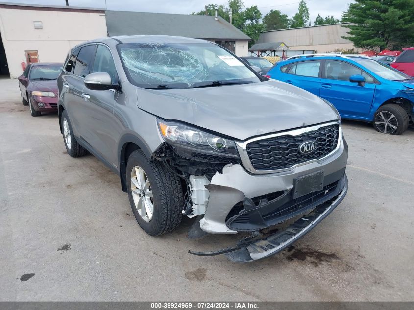 2019 Kia Sorento 3.3L Lx VIN: 5XYPGDA52KG457482 Lot: 39924959