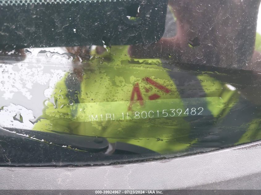 2012 Mazda Mazda3 I VIN: JM1BL1L80C1539482 Lot: 39924967