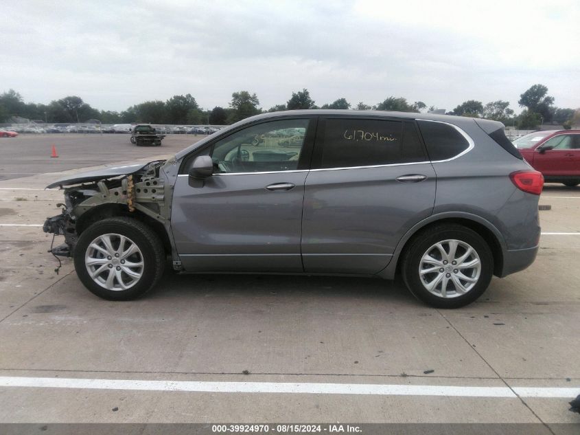 2020 Buick Envision Fwd Preferred VIN: LRBFXBSA8LD070185 Lot: 39924970