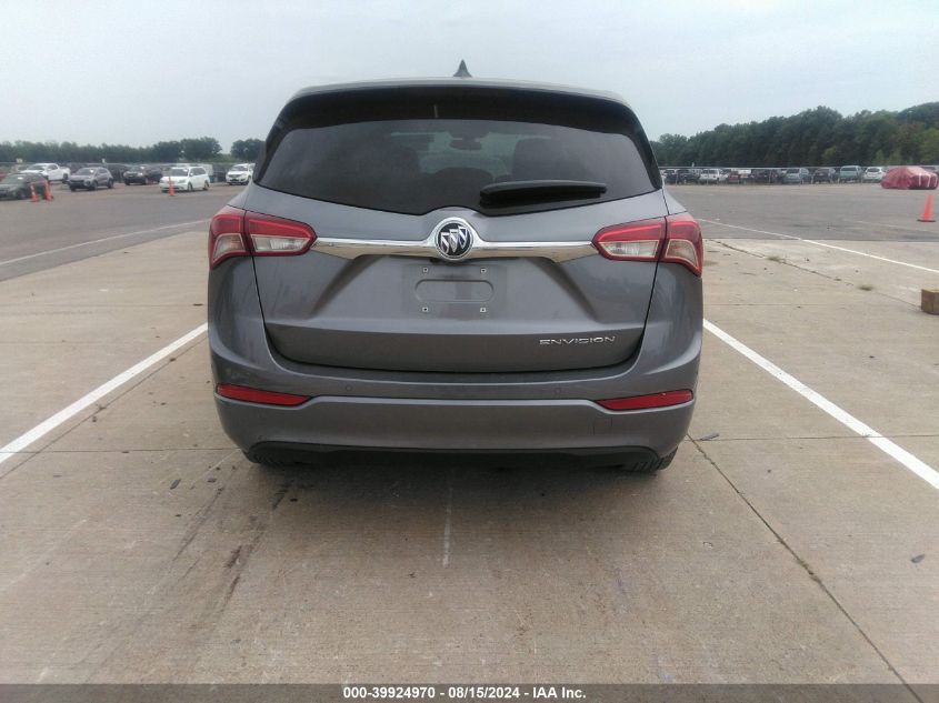 2020 Buick Envision Fwd Preferred VIN: LRBFXBSA8LD070185 Lot: 39924970