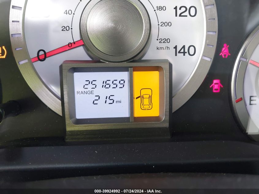 2010 Honda Pilot Lx VIN: 5FNYF4H21AB019030 Lot: 39924992