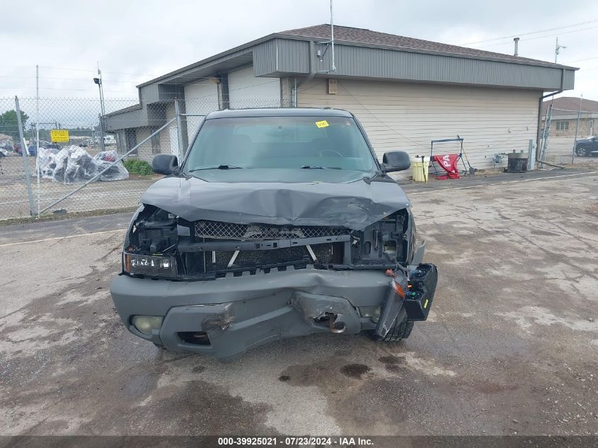 2002 Chevrolet Avalanche 1500 K1500 VIN: 3GNEK13TX2G357980 Lot: 39925021