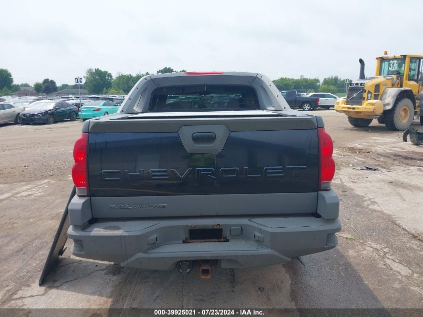 2002 Chevrolet Avalanche 1500 K1500 VIN: 3GNEK13TX2G357980 Lot: 39925021