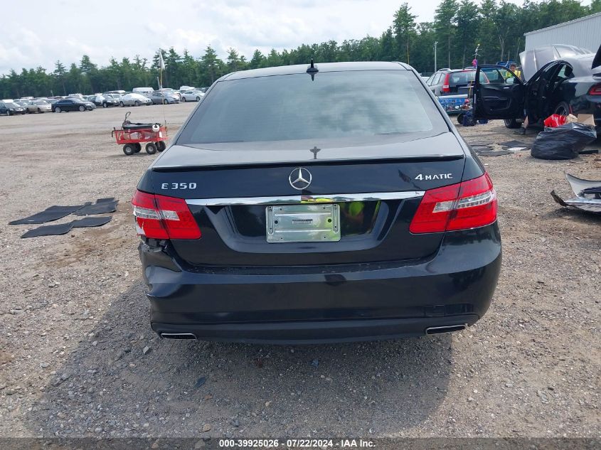 2012 Mercedes-Benz E 350 4Matic VIN: WDDHF8JB1CA598894 Lot: 39925026