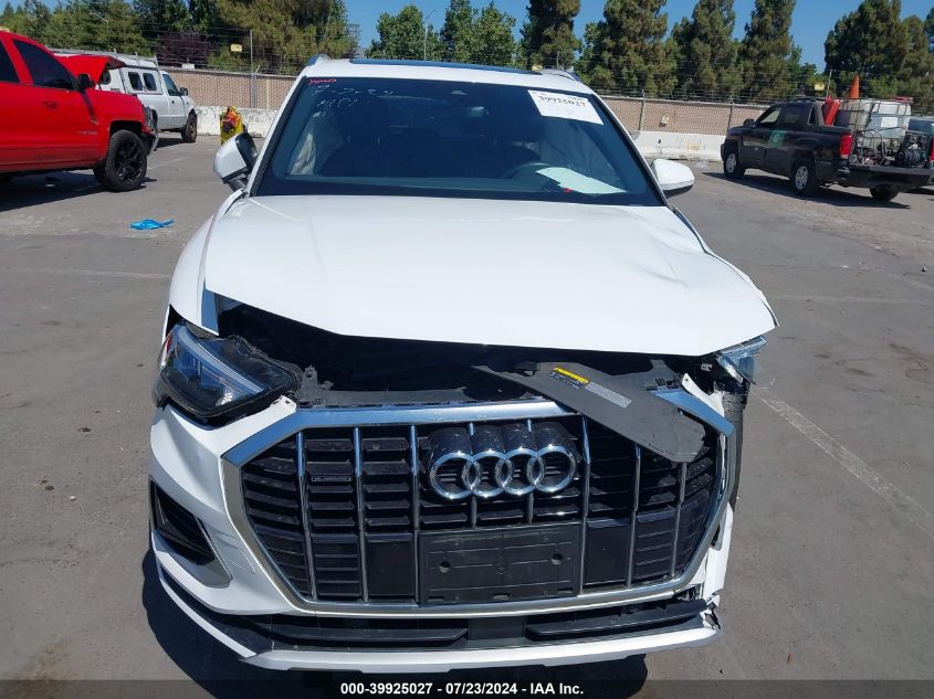 2021 Audi Q3 Premium 40 VIN: WA1AUCF3XM1100659 Lot: 39925027