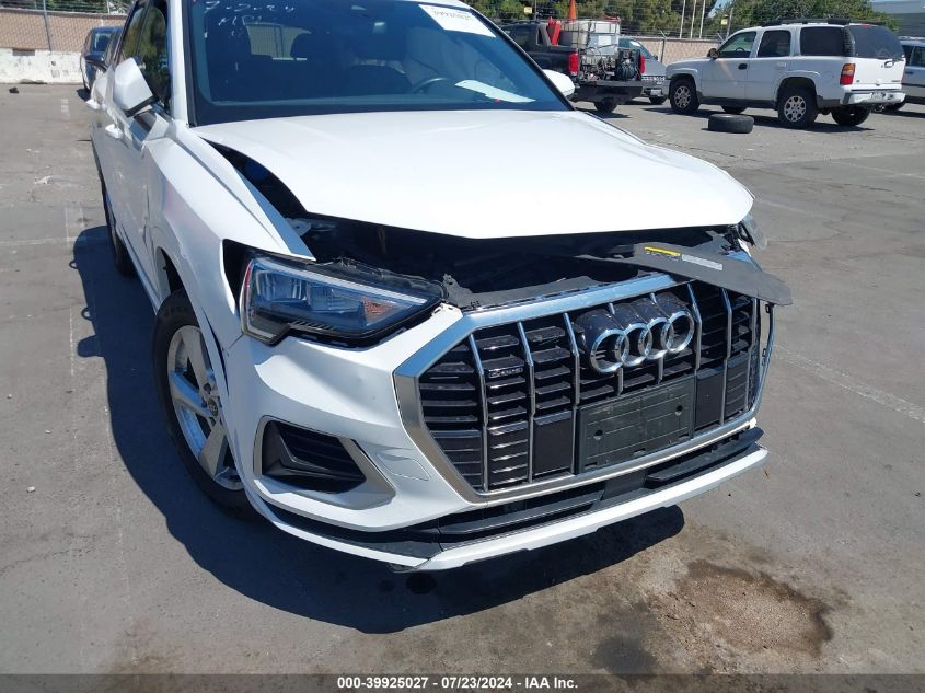 2021 Audi Q3 Premium 40 VIN: WA1AUCF3XM1100659 Lot: 39925027