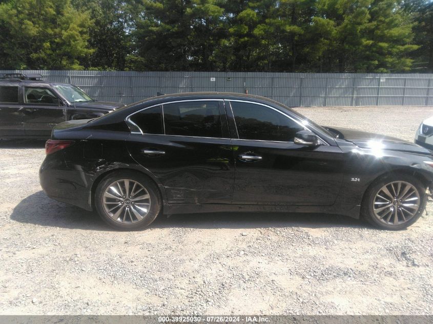 2018 Infiniti Q50 3.0T Luxe VIN: JN1EV7AR4JM611238 Lot: 39925030