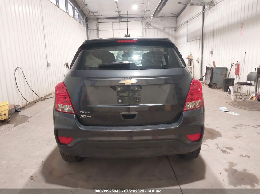 2019 Chevrolet Trax Ls VIN: 3GNCJKSB0KL210387 Lot: 39925043