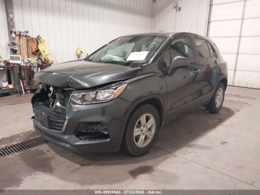 3GNCJKSB0KL210387 2019 CHEVROLET TRAX - Image 2