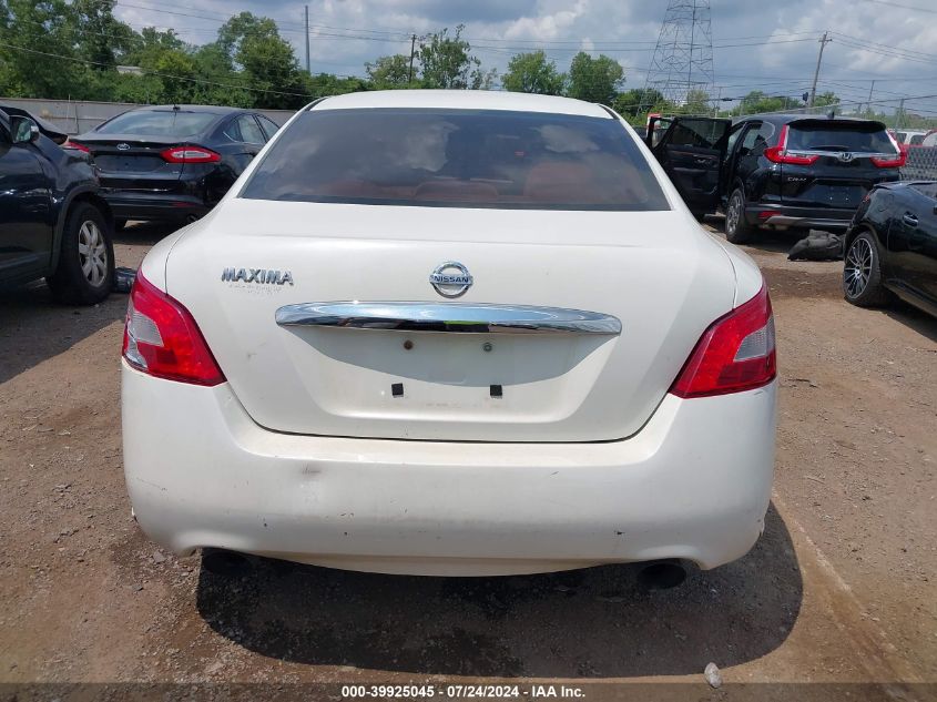 2010 Nissan Maxima 3.5 S VIN: 1N4AA5APXAC843185 Lot: 39925045