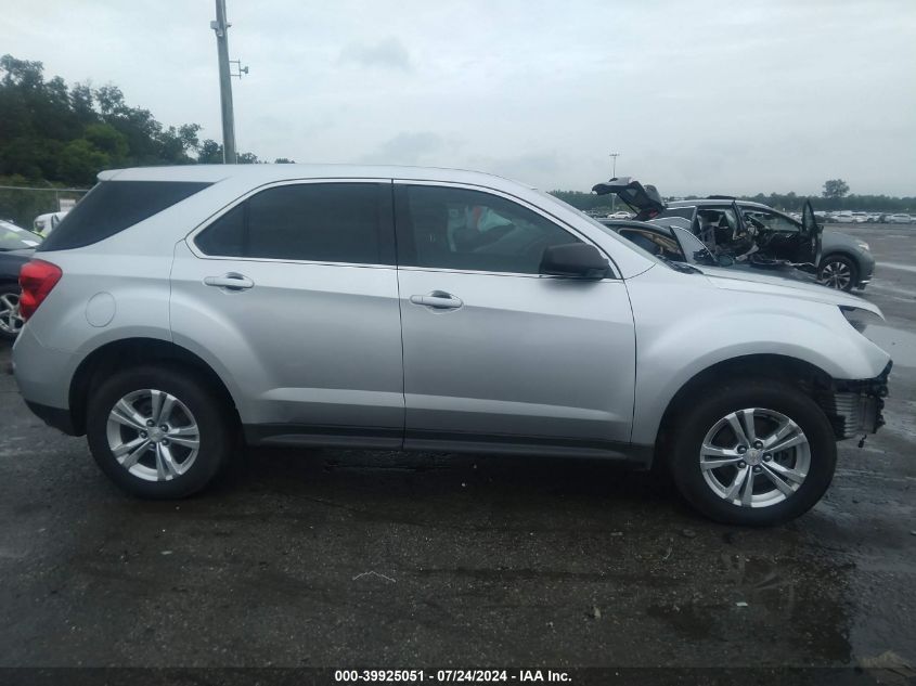 2015 Chevrolet Equinox Ls VIN: 1GNALAEK0FZ104950 Lot: 39925051