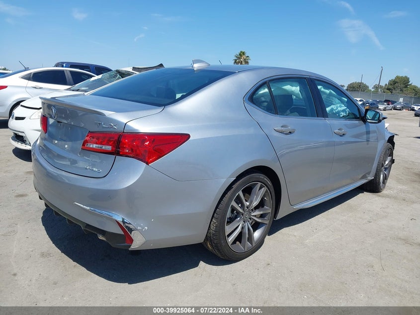 2020 Acura Tlx Advance Package/Pmc Edition VIN: 19UUB3F82LA002018 Lot: 39925064