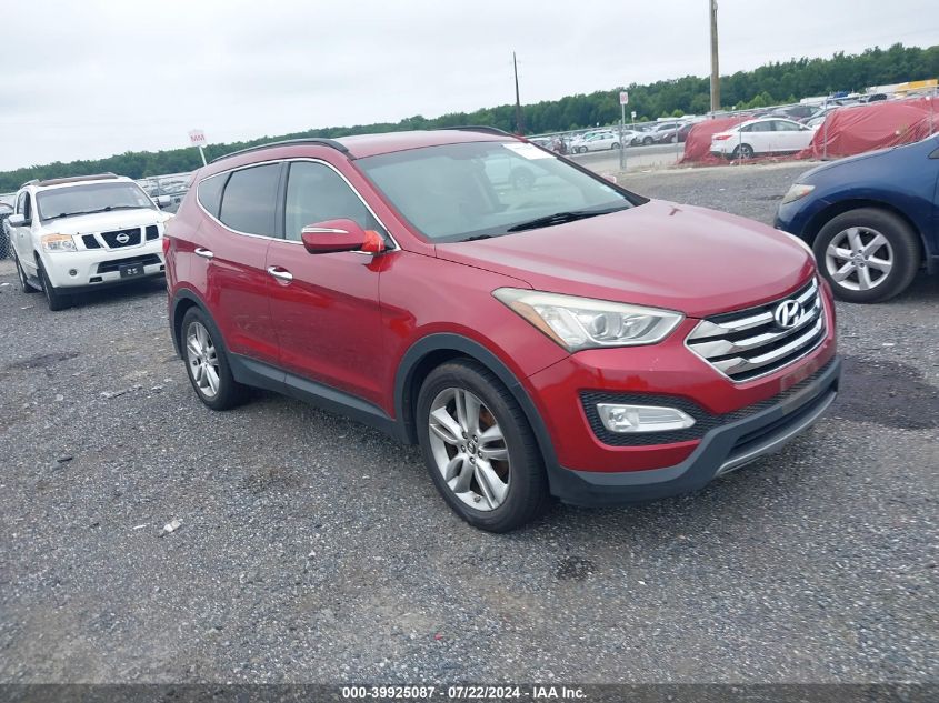 2013 Hyundai Santa Fe Sport 2.0T VIN: 5XYZU3LA2DG021501 Lot: 39925087