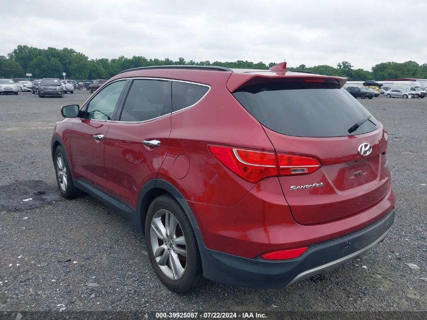 2013 Hyundai Santa Fe Sport 2.0T VIN: 5XYZU3LA2DG021501 Lot: 39925087